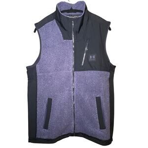 NWT Under Armour - Black and Purple Vest - Soft & Warm